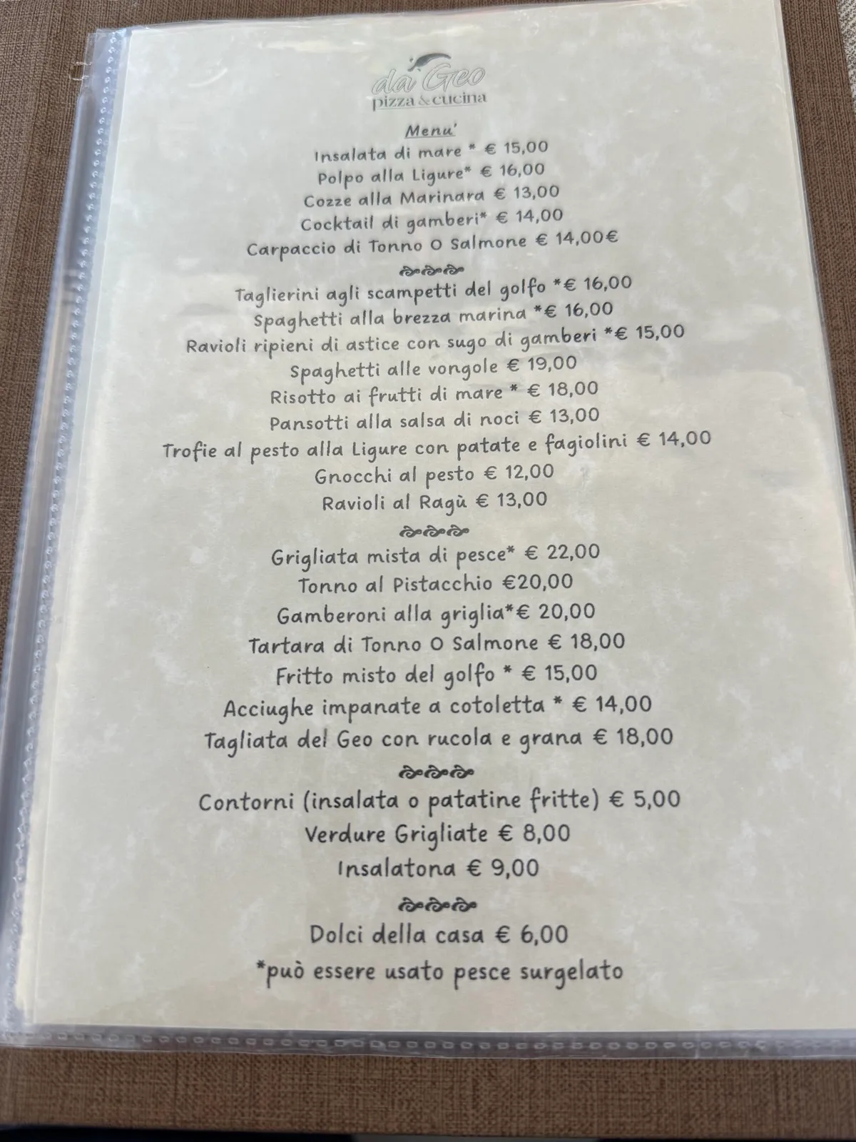 Da Geo pizza & cucina · 4