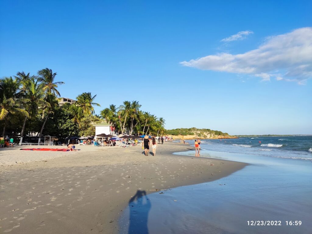 Playa El Yaque, about 1.5 km from Yaque Beach Hotel