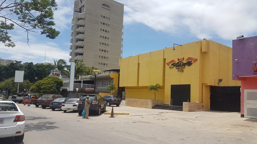 Harem Night Club, about 1.5 km from Posada Violeta